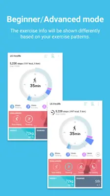 LG Health android App screenshot 2